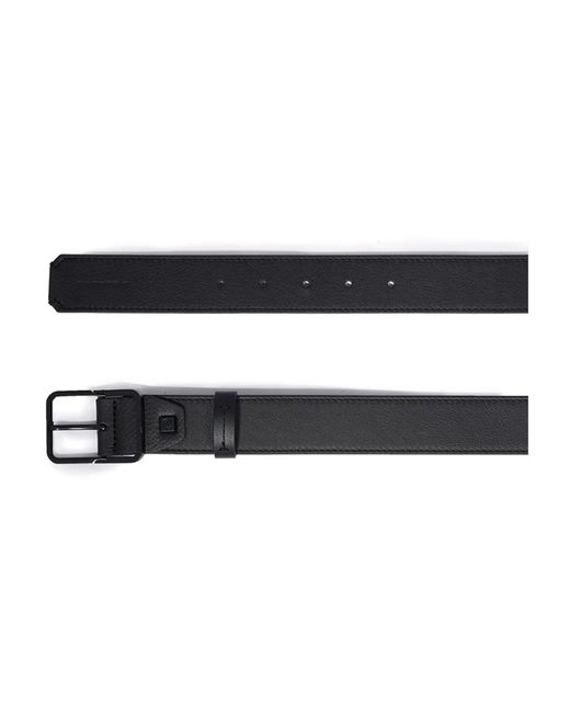 Piquadro Black Belts for men