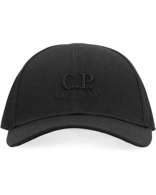 C P Company Black Hats & Caps for men