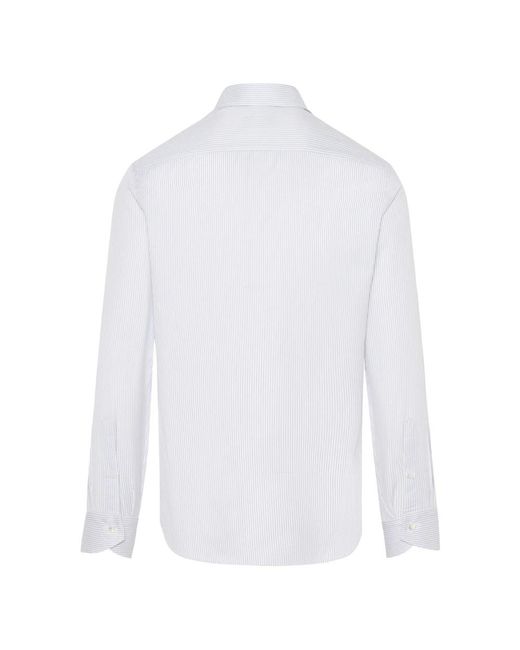 Canali White Formal Shirts for men