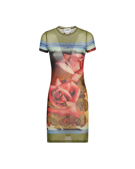 Jean Paul Gaultier Multicolor Short Dresses
