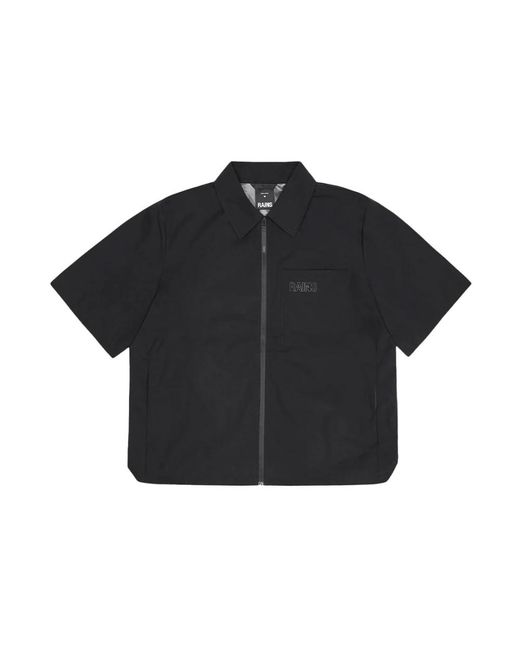 Rains Black Light Jackets for men