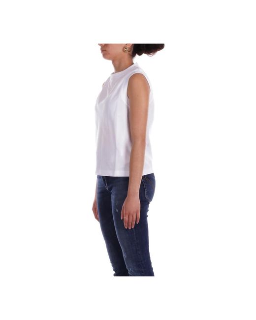 Sleeveless Tops di K-Way in Blue