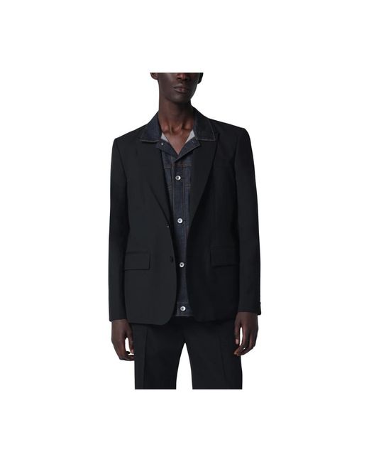 Sacai Black Blazers for men