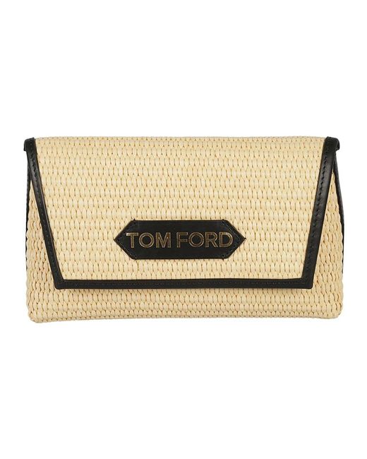 Tom Ford Metallic Clutches