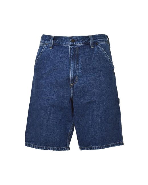 Denim shorts di Carhartt in Blue da Uomo