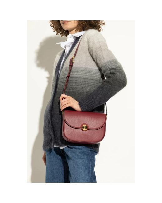 Furla Red Schultertasche Moonlight Klein