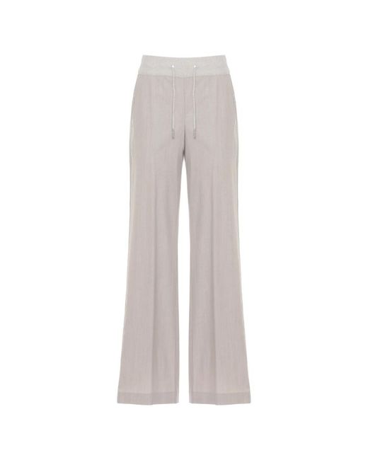 Panicale Wijde Broek in het Gray