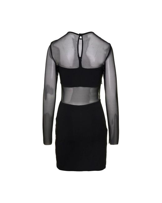 FEDERICA TOSI Black Short Dresses