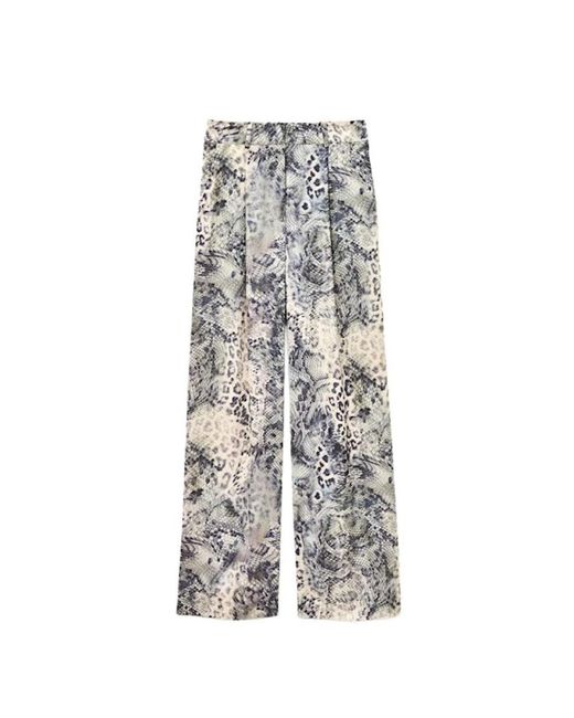 Wide Trousers Ba&sh en coloris Gray