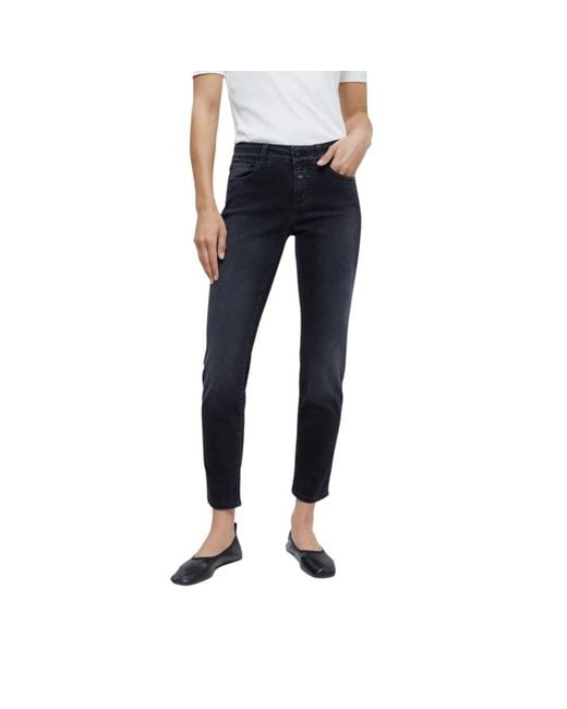 Closed Blue Cropped Jeans for men