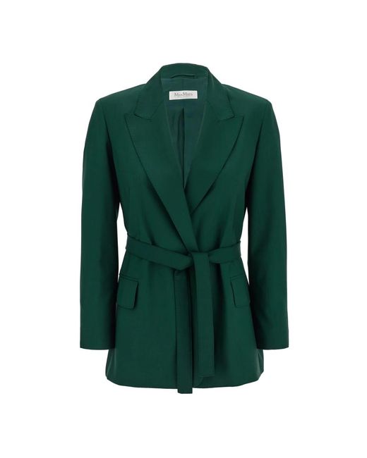 Max Mara Green Blazers