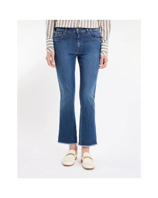 Fay Blue Bootcut Jeans