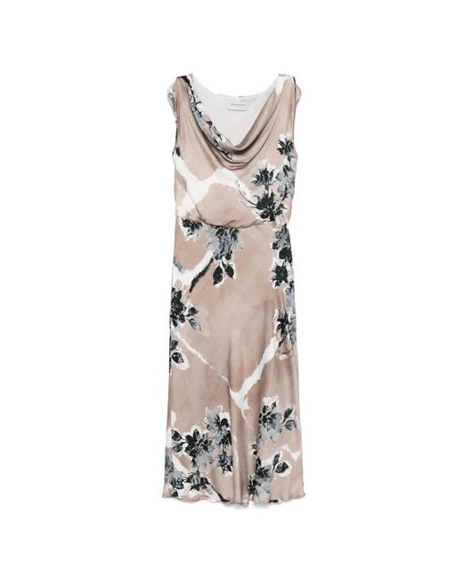 Ermanno Scervino Natural Midi Dresses