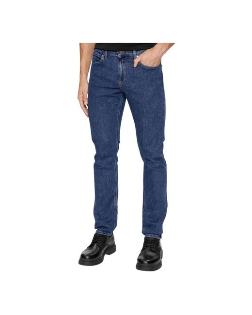 Calvin Klein Blue Slim Fit Jeans for men