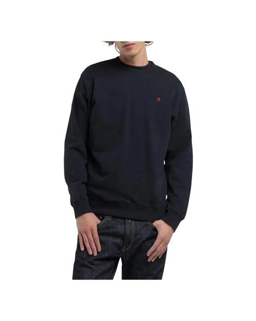 Replay Blue Sweatshirts for men