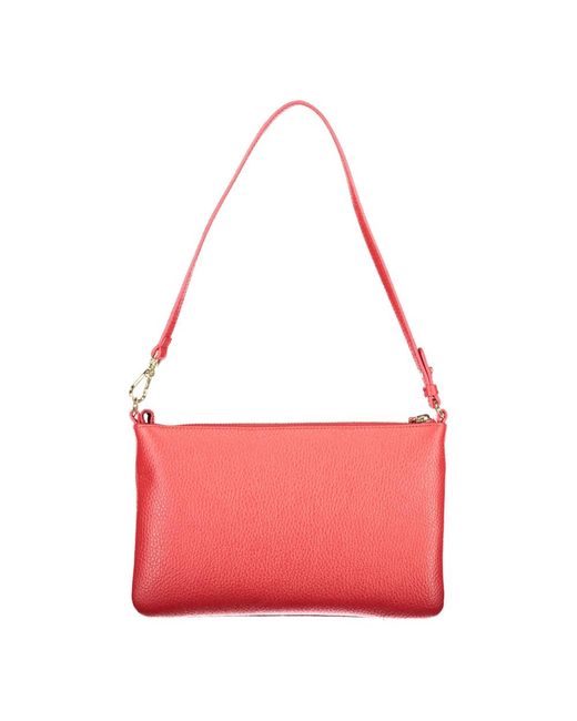 Coccinelle Red Leather Handbag