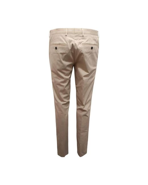Grifoni Natural Slim-Fit Trousers for men