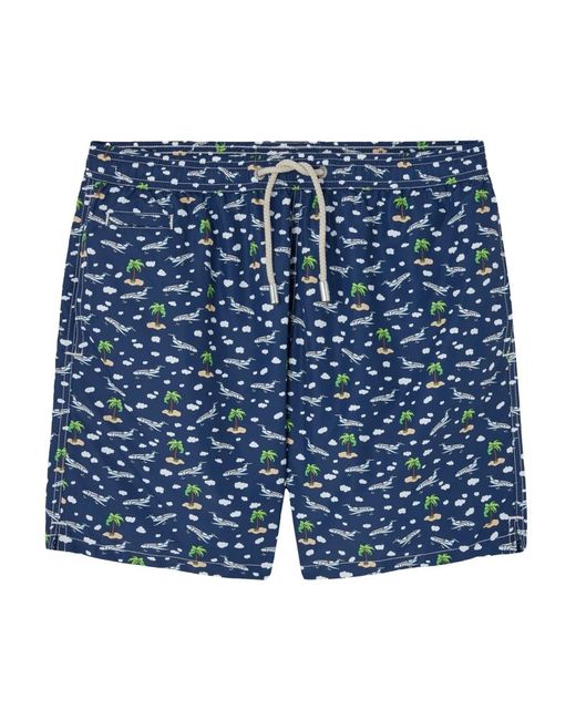 Mc2 Saint Barth Blue Beachwear for men