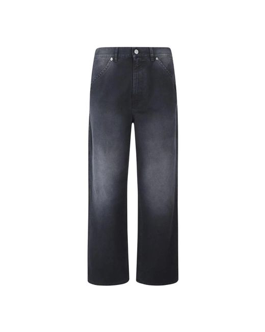 Marni Jeans ,Zwart ,Wide Jeans in het Blue voor heren