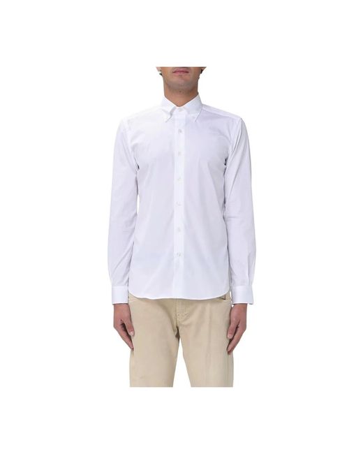 Fay White Casual Shirts for men