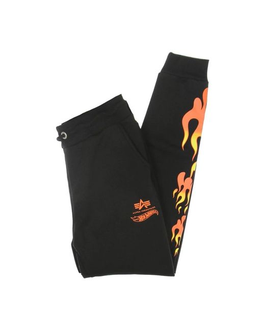 Sweatpants Alpha Industries de hombre de color Black