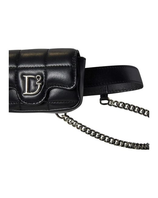 DSquared² Black Belt Bags