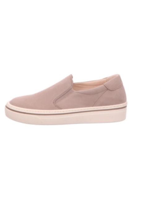 Gabor Pink Slip-Ons Für Damen