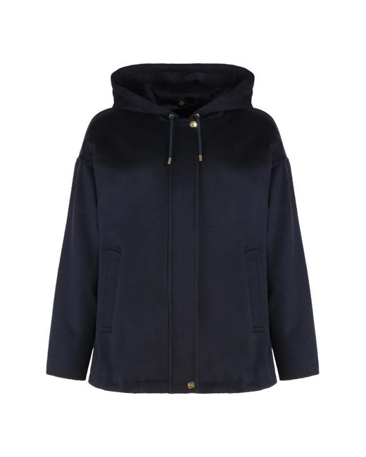 Max Mara Blue Zip-Throughs