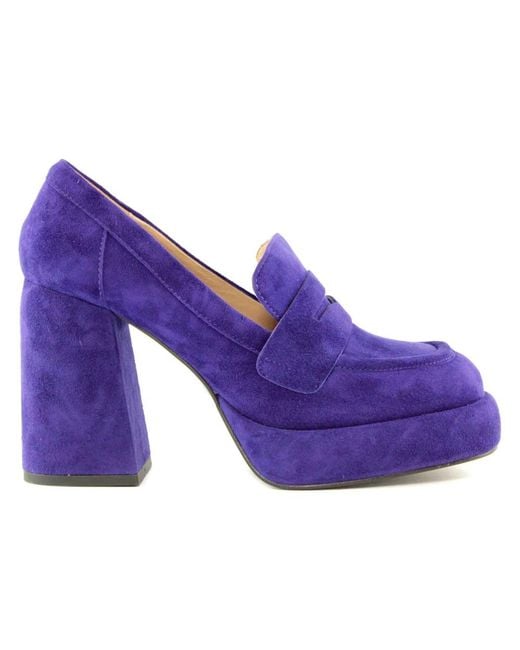 Bibi Lou Purple Pumps