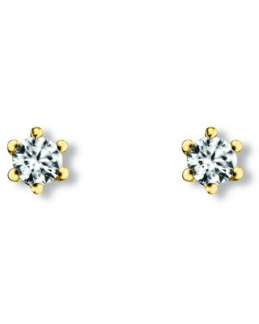 ONE ELEMENT Blue Zirkonia Ohrstecker