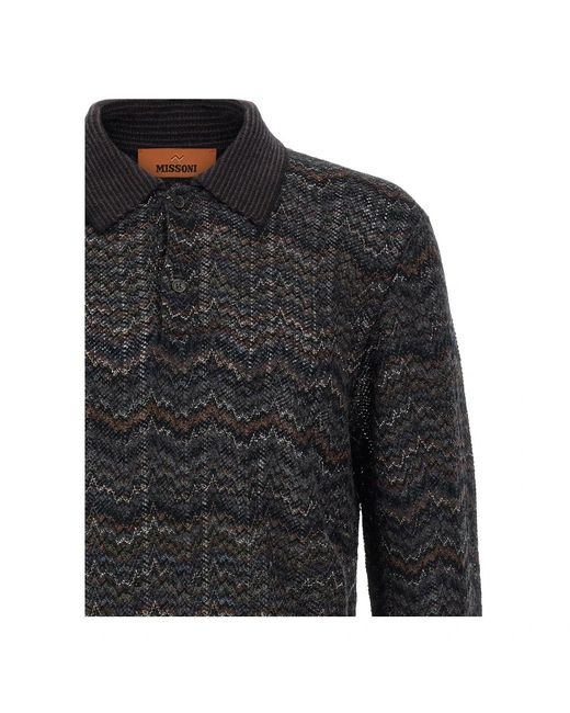 Missoni Black Polo Shirts for men