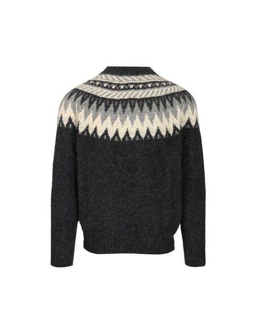 Howlin' By Morrison Gray Round-Neck Knitwear for men