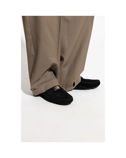 Dolce & Gabbana Black Loafers for men