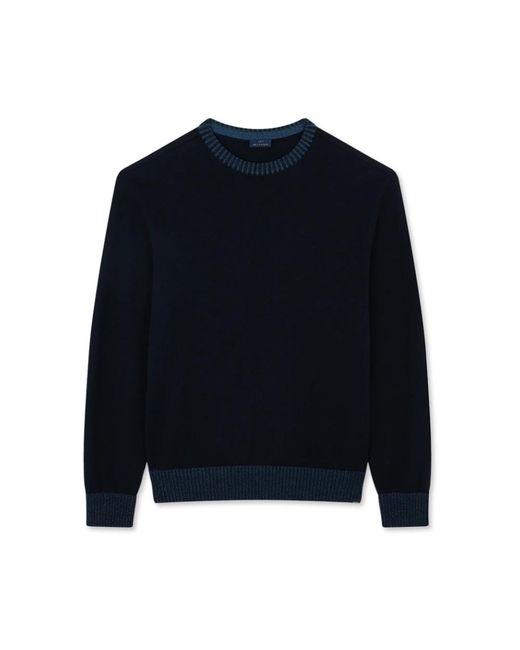 Paul & Shark Innovativer Soft Cool Touch Rundhalspullover in Blue für Herren