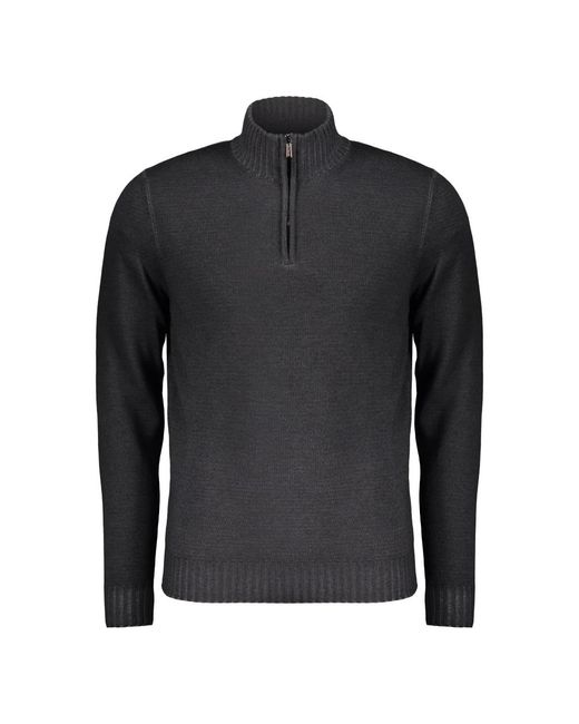 Moorer Black Turtlenecks for men