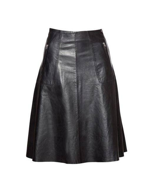 Btfcph Black Midi Skirts