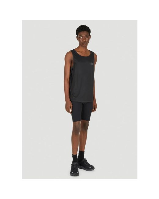 OVER OVER Black Sleeveless Tops for men