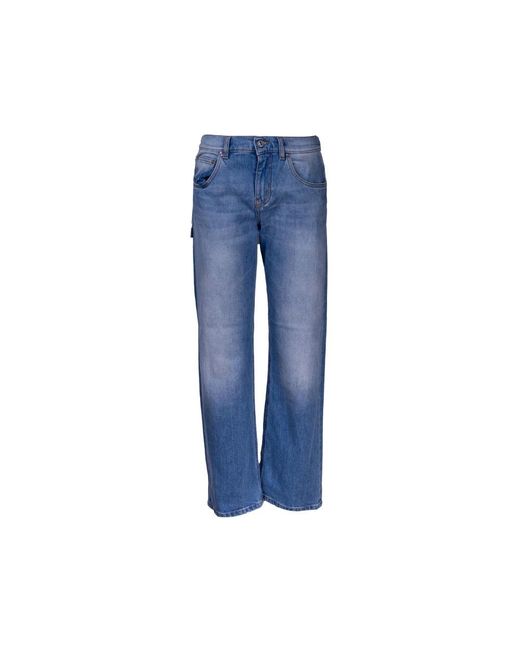Mauro Grifoni Blue Straight Jeans