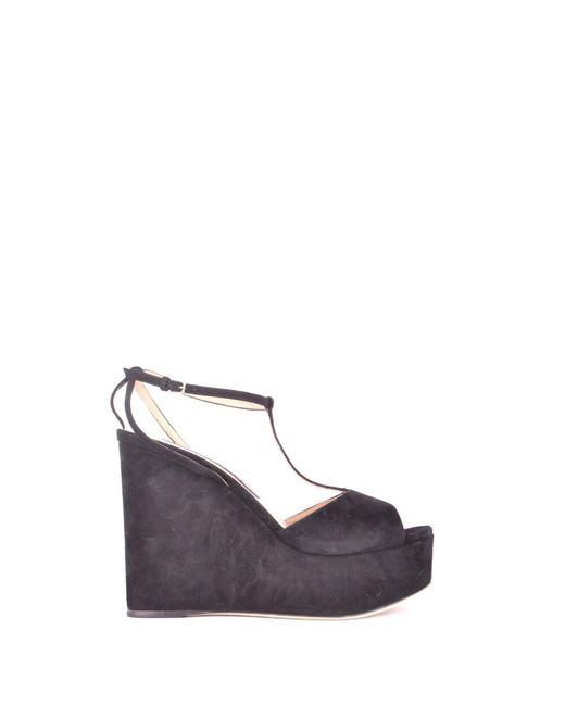 Sergio Rossi Purple Wedges