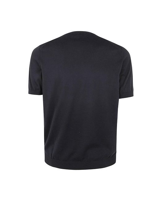 Drumohr Black T-Shirts for men