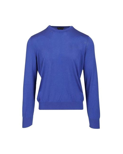Tom Ford Blue Round-Neck Knitwear for men