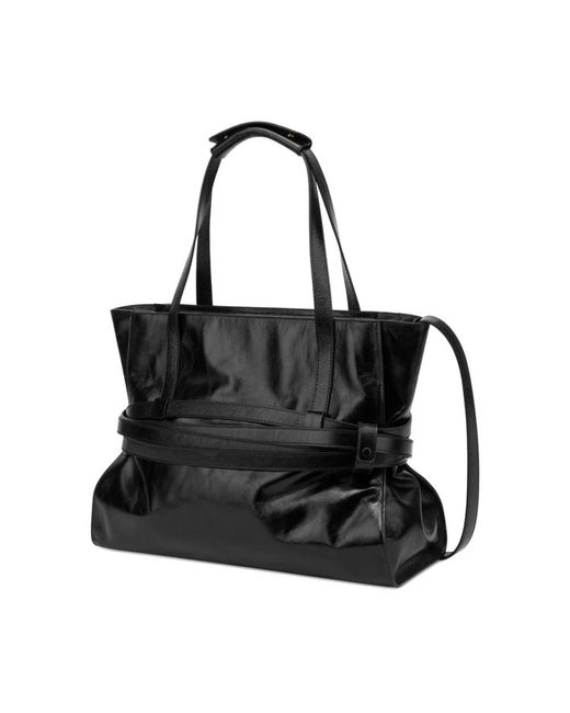 Moschino Black Shopping Bags