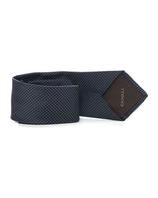 Ties di Canali in Blue da Uomo