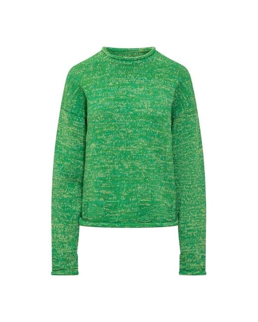Round-Neck Knitwear J.W. Anderson de color Green