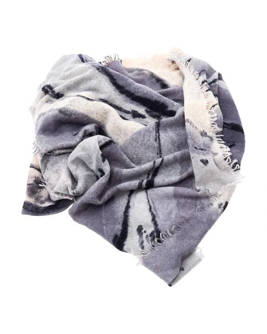 Faliero Sarti Blue Winter Scarves