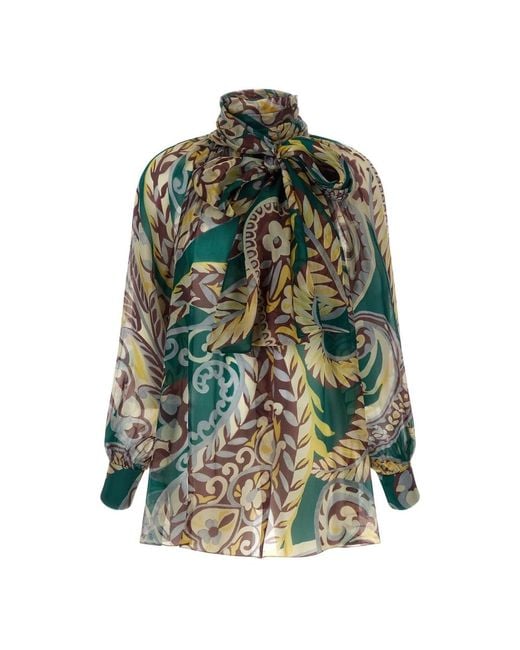 Blouses Etro en coloris Green