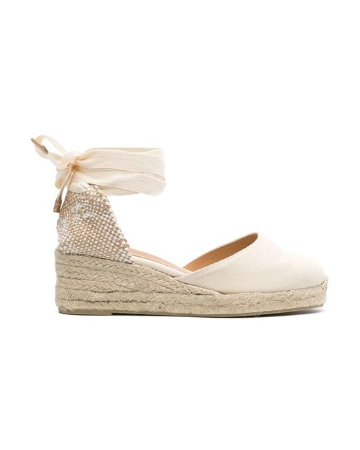 Castaner White Wedges