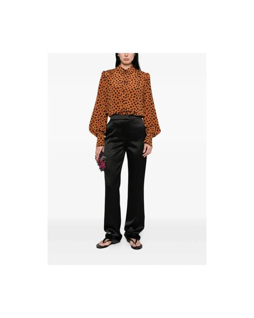 Valentino Black Straight Trousers