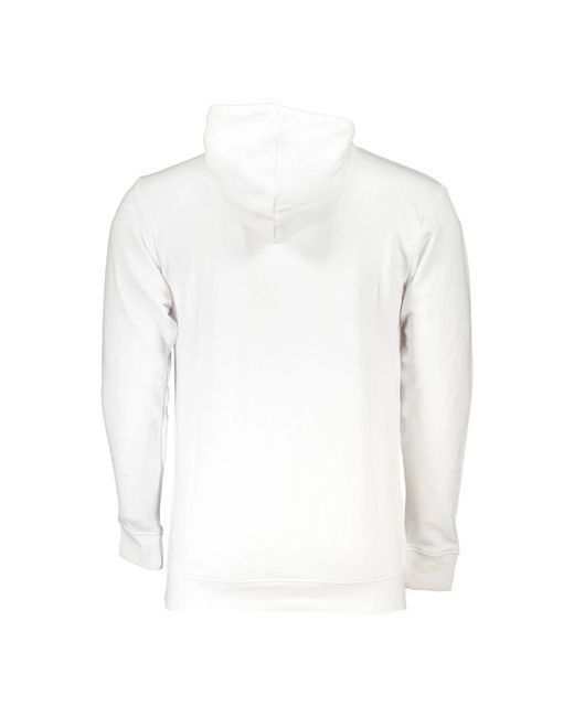 Roberto Cavalli White Hoodies for men