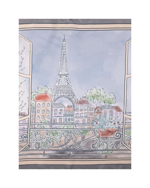 Stenstroms Blue Scarf 65Cm X 65Cm